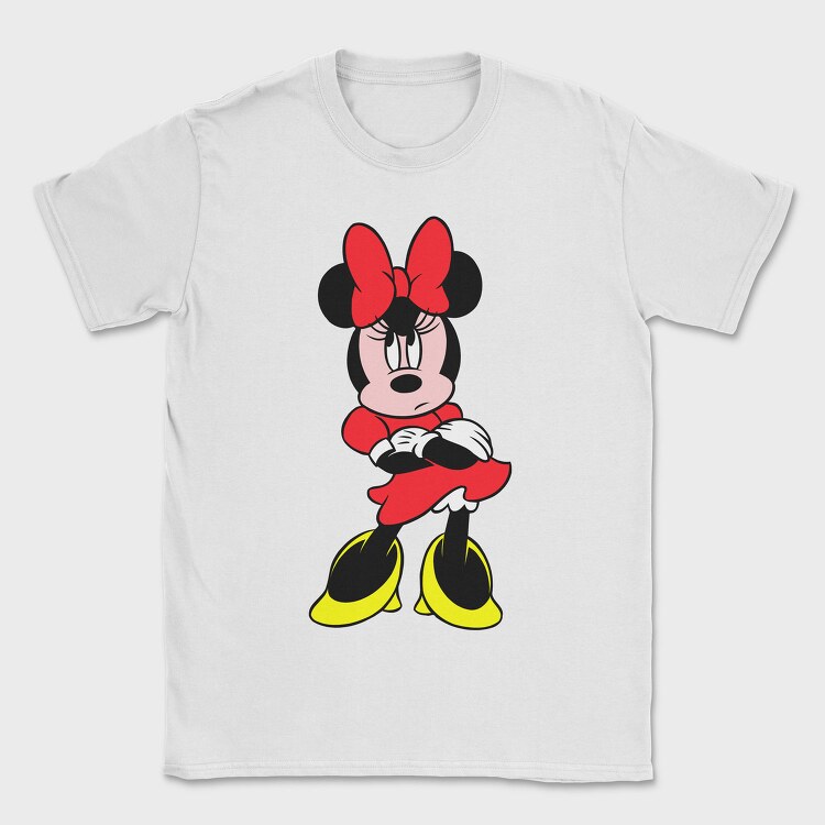 Cartoon Retro Minnie 5, Tricou Barbati (Unisex)