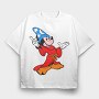 Cartoon Retro Mickey Mouse 5, Tricou Oversize Barbati (Unisex)