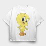 Cartoon Retro Looney Tunes Tiny 2, Tricou Oversize Barbati (Unisex)
