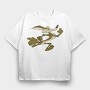 Cartoon Retro Looney Tunes 6, Tricou Oversize Barbati (Unisex)