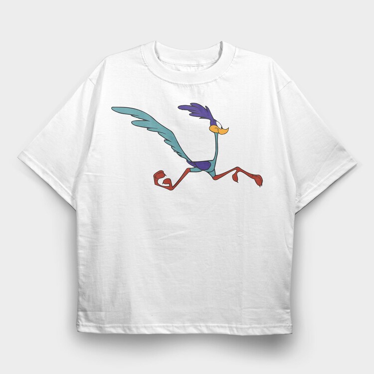Cartoon Retro Looney Tunes 5, Tricou Oversize Barbati (Unisex)