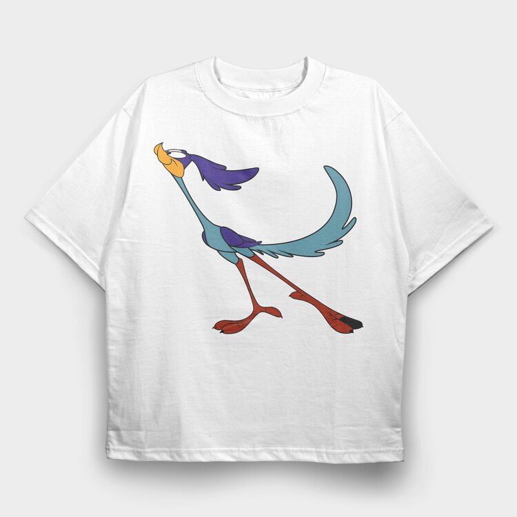 Cartoon Retro Looney Tunes 3, Tricou Oversize Barbati (Unisex)