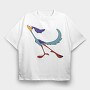 Cartoon Retro Looney Tunes 3, Tricou Oversize Barbati (Unisex)