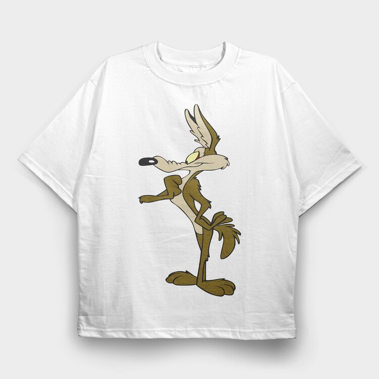 Cartoon Retro Looney Tunes 2, Tricou Oversize Barbati (Unisex)