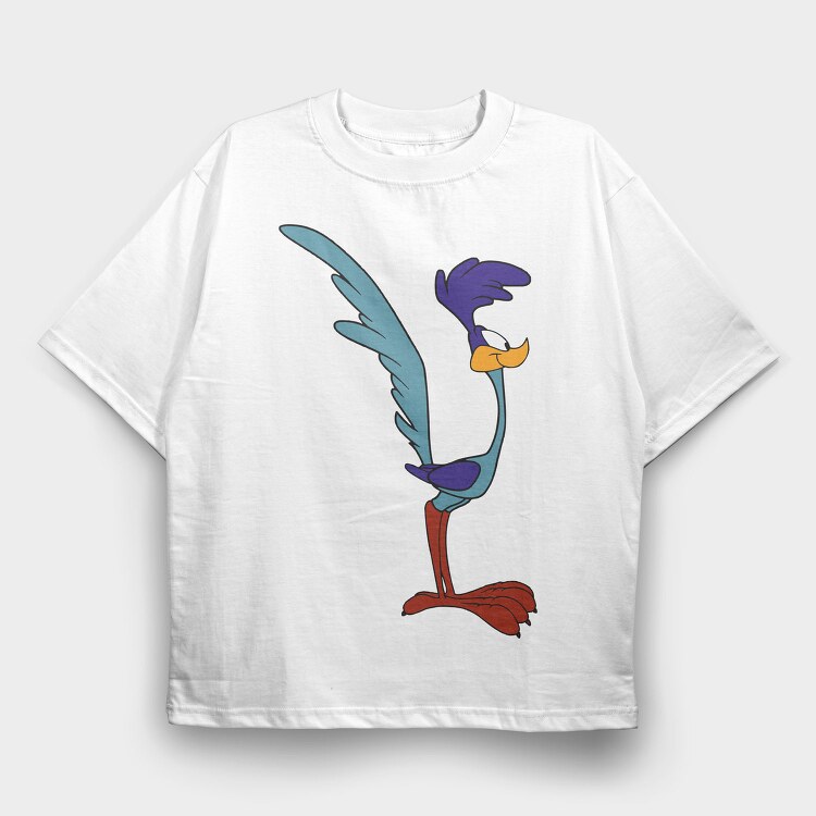 Cartoon Retro Looney Tunes 1, Tricou Oversize Barbati (Unisex)