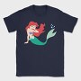Cartoon Retro La Sirenta 2, Tricou Barbati (Unisex)