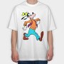 Cartoon Retro Goofy 5, Tricou Oversize Barbati (Unisex)