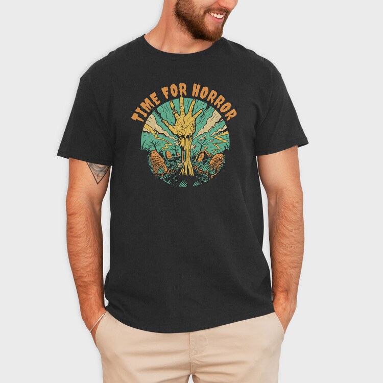 Zombie Hand Time for Horror, Tricou Barbati (Unisex)