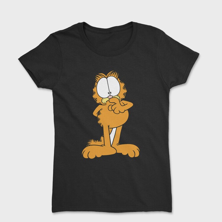 Cartoon Retro Garfield 5, Tricou Femei
