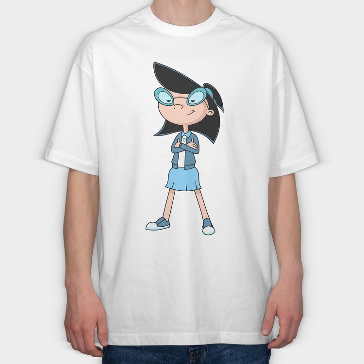 Cartoon Retro Hey Arnold 4, Tricou Oversize Barbati (Unisex)