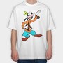 Cartoon Retro Goofy 4, Tricou Oversize Barbati (Unisex)