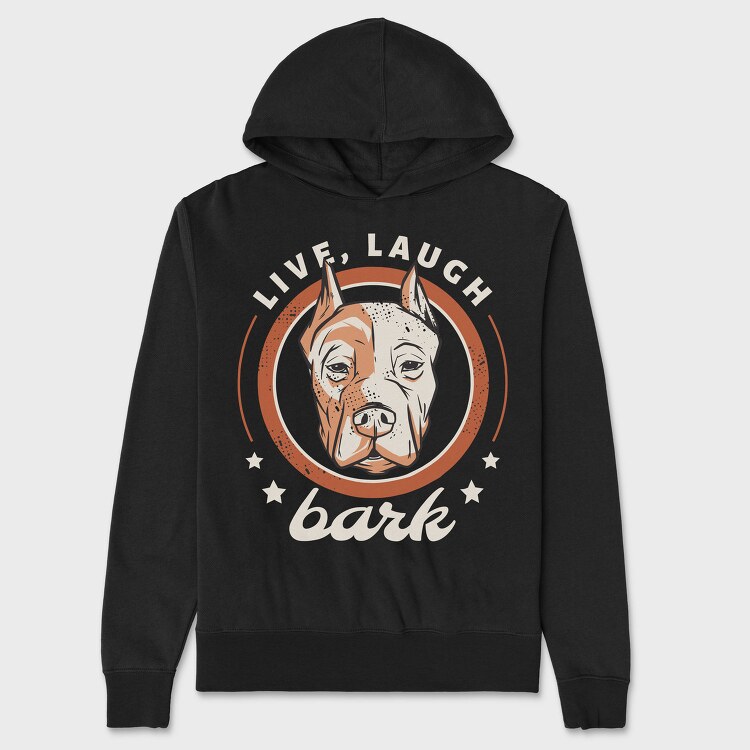 Pitbull Dog Badge Dogo, Hanorac Oversize Barbati (Unisex)