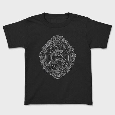 Plague Doctor Portrait, Tricou Copii