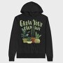 Plants And Cactus Watercolor Mug 02, Hanorac Oversize Barbati (Unisex)