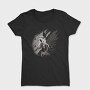 Dark Skeleton Fairy Fantasy Grunge, Tricou Femei