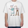 Cartoon Retro Hey Arnold 3, Tricou Oversize Barbati (Unisex)