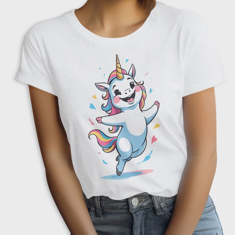 Happy Unicorn, Tricou Femei