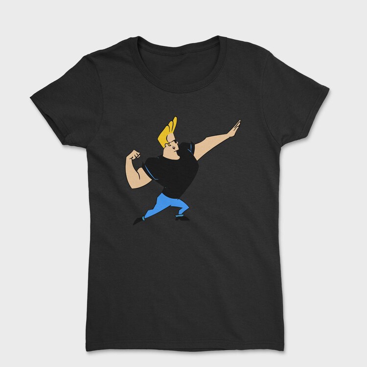 Cartoon Retro Johny Bravo 3, Tricou Femei