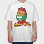Cartoon Retro Garfield 2, Tricou Oversize Barbati (Unisex)