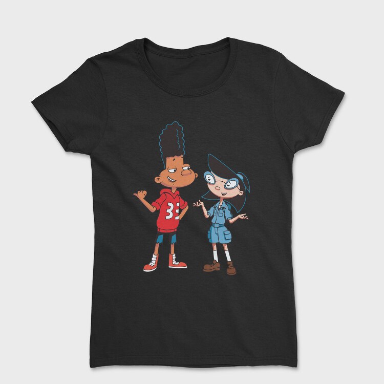 Cartoon Retro Hey Arnold 2, Tricou Femei