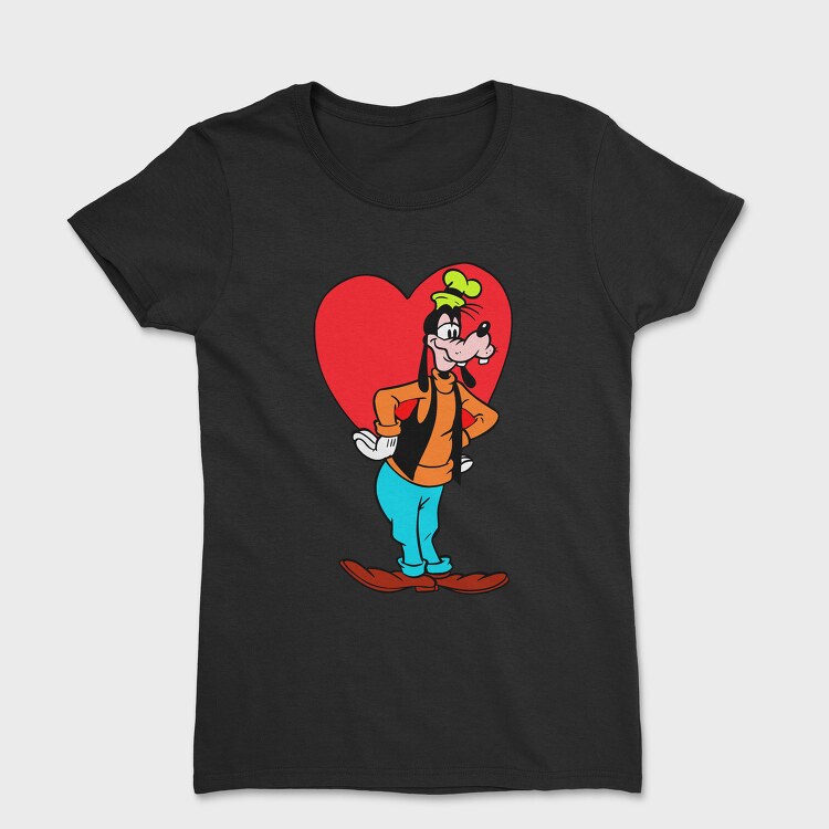 Cartoon Retro Goofy 2, Tricou Femei
