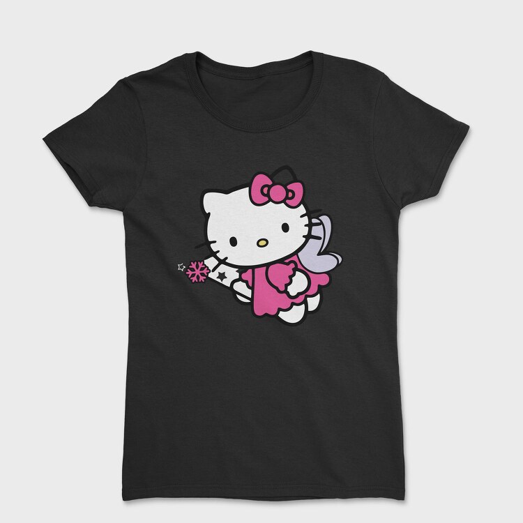 Cartoon Retro Hello Kitty 2, Tricou Femei