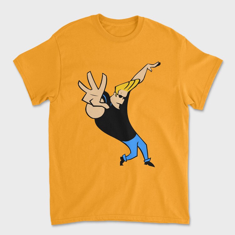 Cartoon Retro Johny Bravo 4, Tricou Barbati (Unisex)