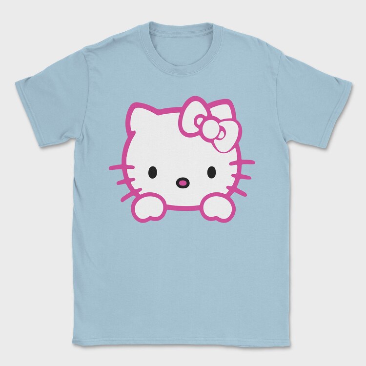 Cartoon Retro Hello Kitty 6, Tricou Barbati (Unisex)
