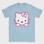 Cartoon Retro Hello Kitty 6, Tricou Barbati (Unisex)