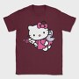 Cartoon Retro Hello Kitty 2, Tricou Barbati (Unisex)