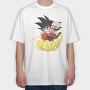 Cartoon Retro Dragon Ball Z 1, Tricou Oversize Barbati (Unisex)