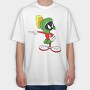 Cartoon Retro Duck Dodgers 1, Tricou Oversize Barbati (Unisex)
