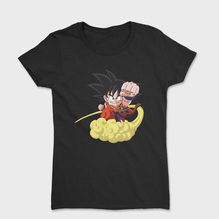Cartoon Retro Dragon Ball Z 1, Tricou Femei