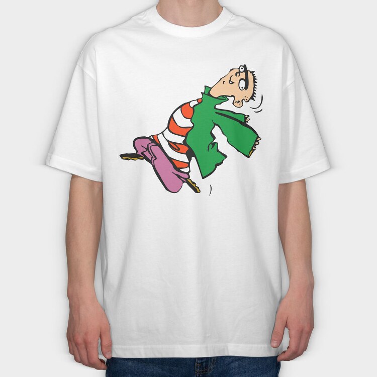 Cartoon Retro Ed Edd N Eddy 6, Tricou Oversize Barbati (Unisex)