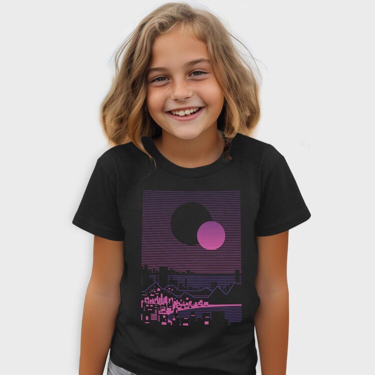 Abstract Retro, Tricou Copii