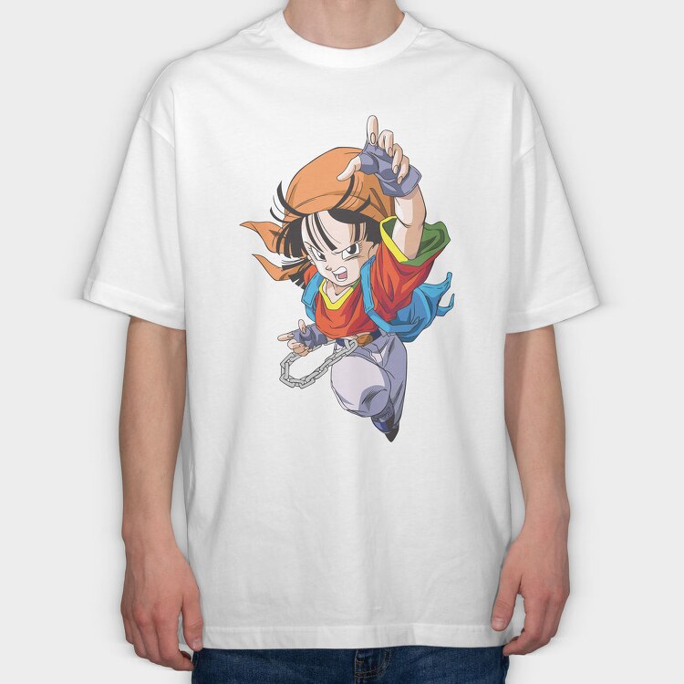 Cartoon Retro Dragon Ball Z 5, Tricou Oversize Barbati (Unisex)