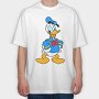 Cartoon Retro Donald Duck 5, Tricou Oversize Barbati (Unisex)