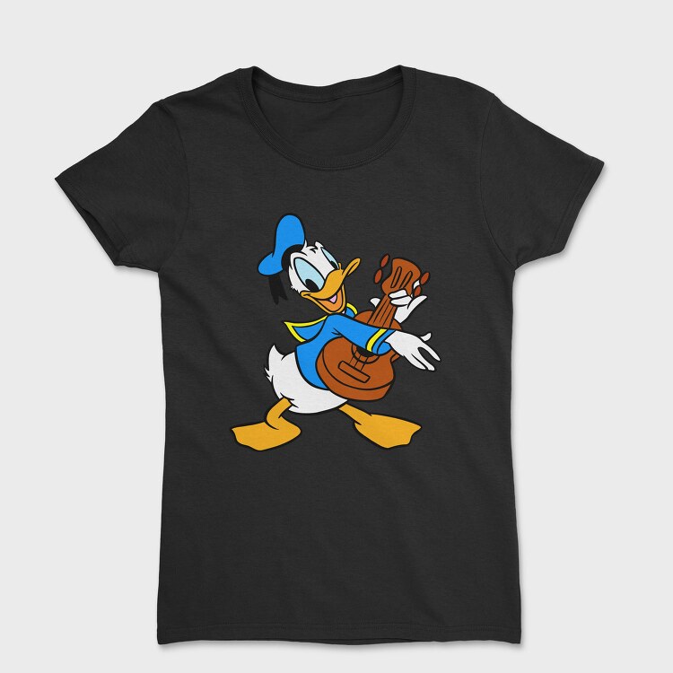 Cartoon Retro Donald Duck 4, Tricou Femei