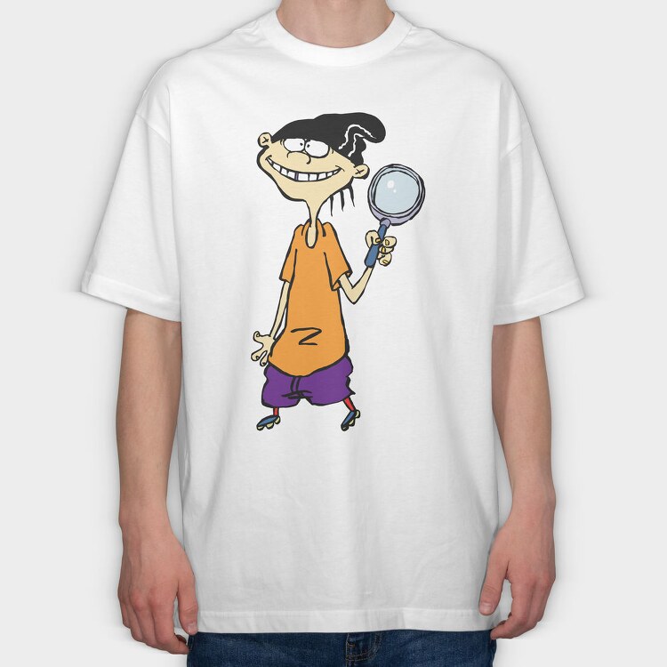 Cartoon Retro Ed Edd N Eddy 3, Tricou Oversize Barbati (Unisex)