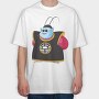 Cartoon Retro Dragon Ball Z 2, Tricou Oversize Barbati (Unisex)