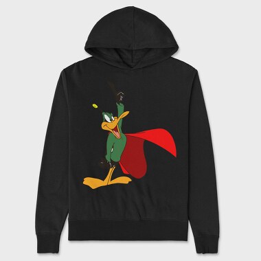 Cartoon Retro Duck Dodgers 6, Hanorac Oversize Barbati (Unisex)
