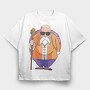 Cartoon Retro Dragon Ball Z 3, Tricou Oversize Barbati (Unisex)