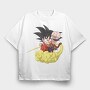 Cartoon Retro Dragon Ball Z 1, Tricou Oversize Barbati (Unisex)