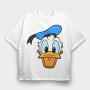 Cartoon Retro Donald Duck 6, Tricou Oversize Barbati (Unisex)