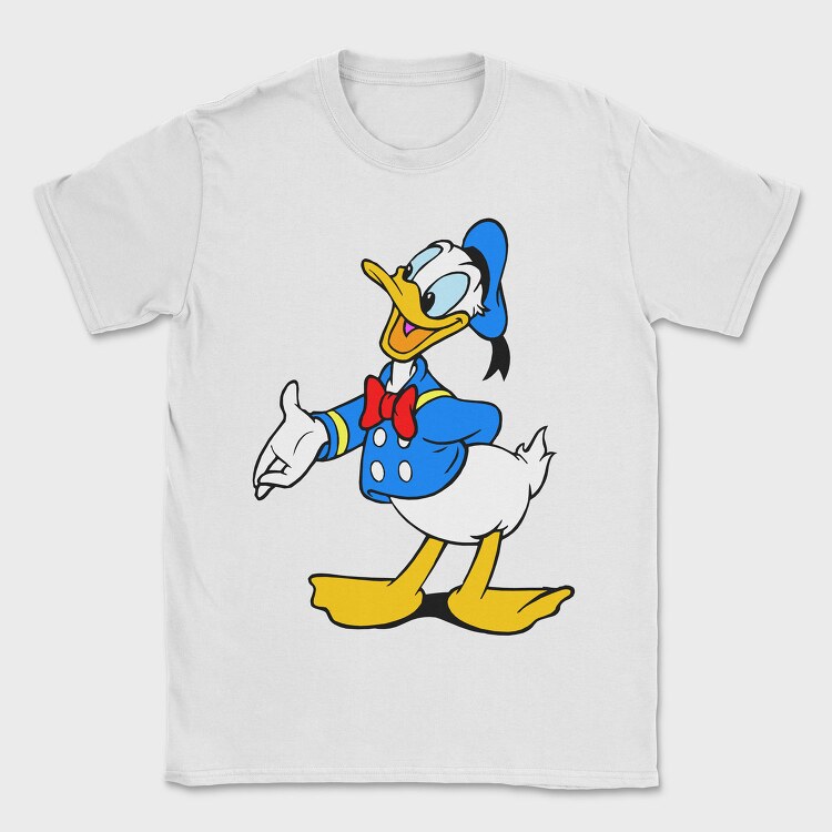 Cartoon Retro Donald Duck 2, Tricou Barbati (Unisex)