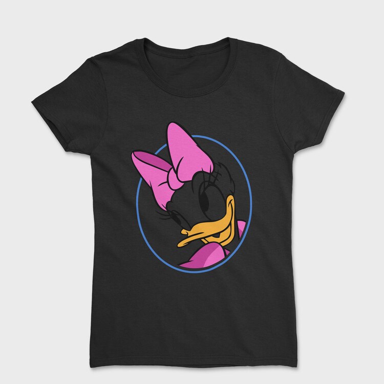 Cartoon Retro Daisy Duck 1, Tricou Femei