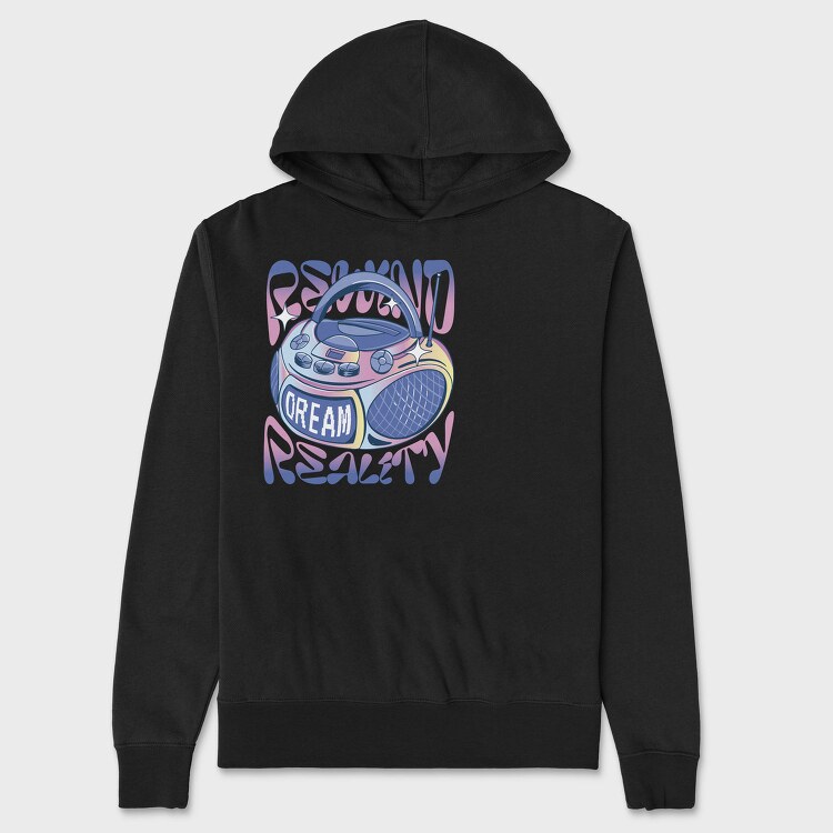 Y3K Rewind Dream Reality, Hanorac Oversize Barbati (Unisex)