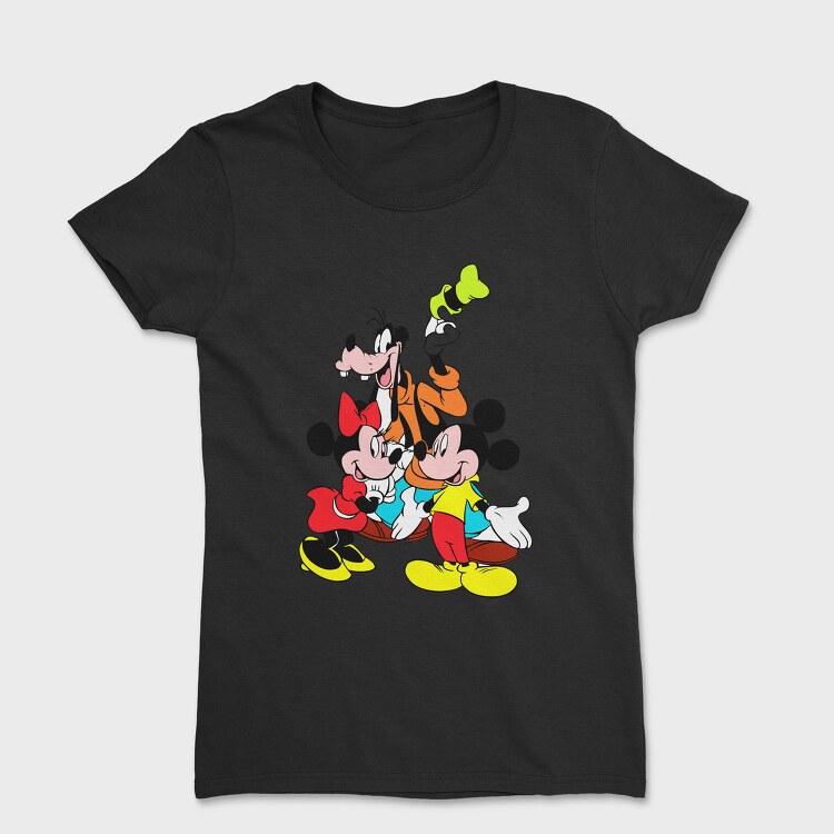 Cartoon Retro Disney 6, Tricou Femei