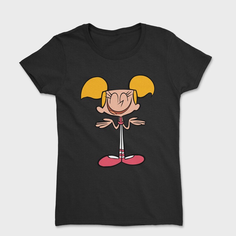 Cartoon Retro Dexter Laboratory 6, Tricou Femei