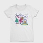 Santa Getting Ready for Christmas, Tricou Femei